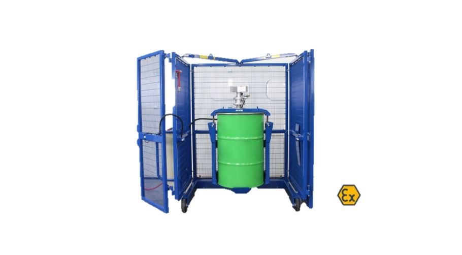 Mezclador de tambores neumático (ATEX) - Imagen 2